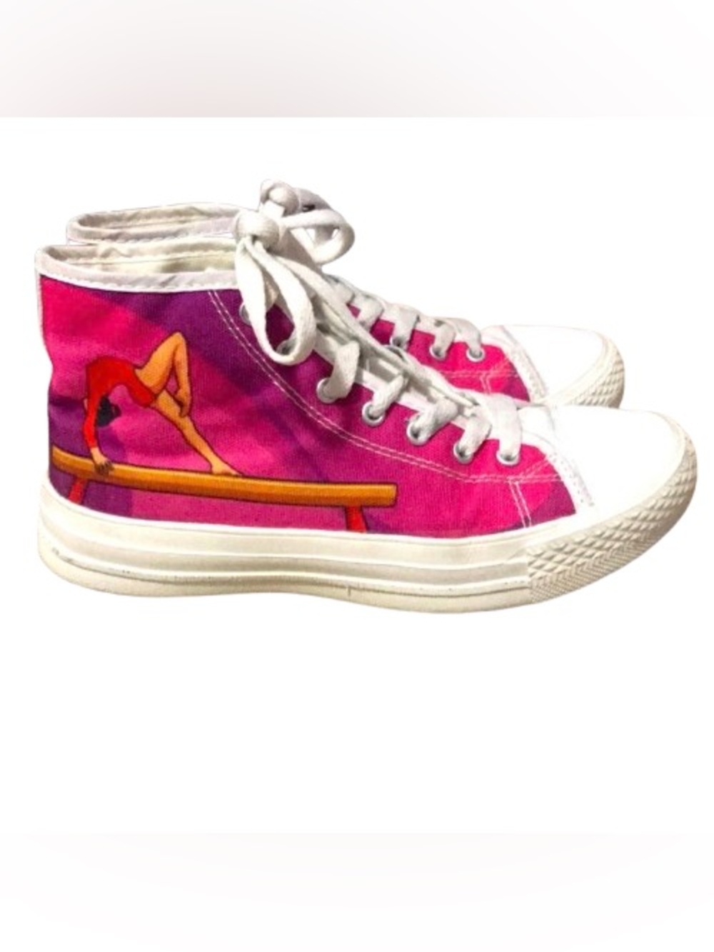 Gymnastics sneakers Ombré g kids gymnast athletic leotard gymnastics